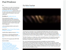 Tablet Screenshot of paulprudence.com